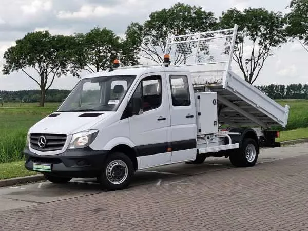 Mercedes-Benz Sprinter 513 DC Kipper Kist 3.5T! Image 2